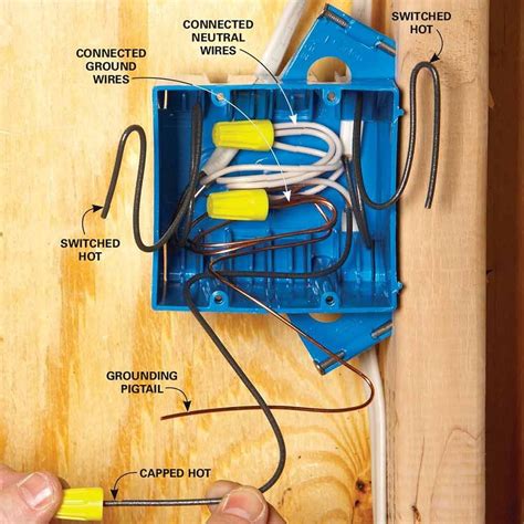 electric and cable in same box|box to box wiring instructions.